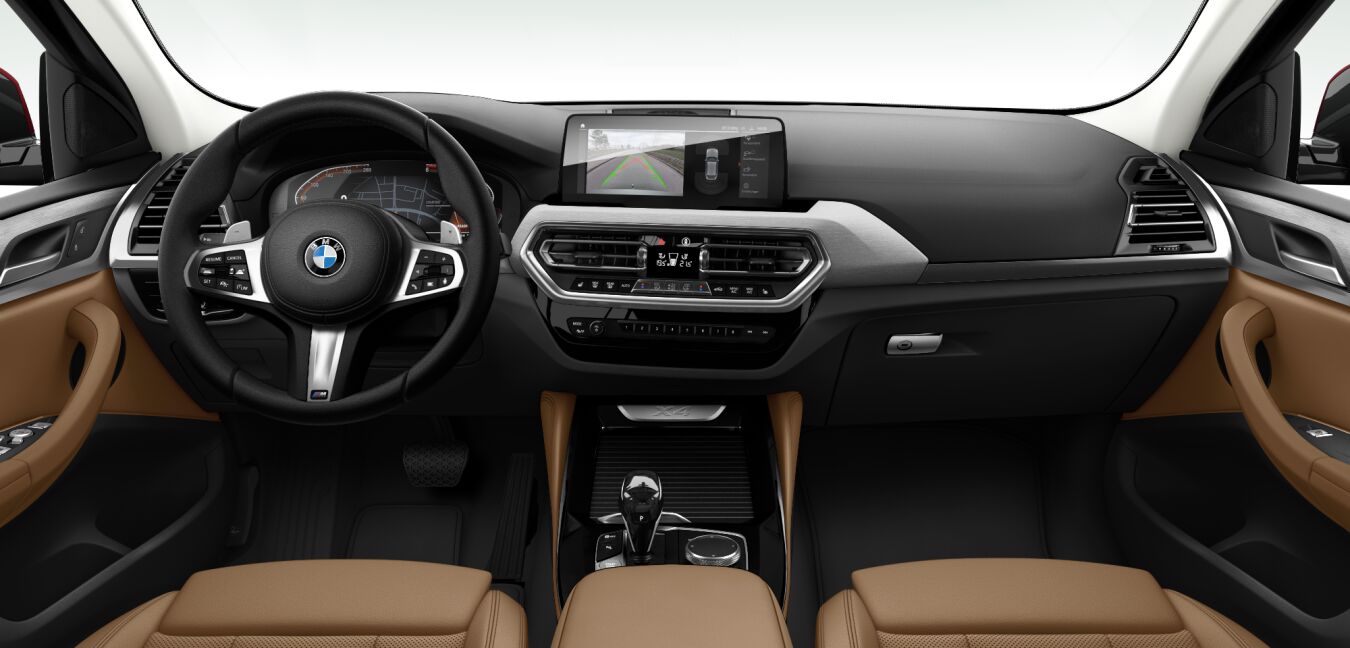 BMW BMW X im Innenraum von vorne