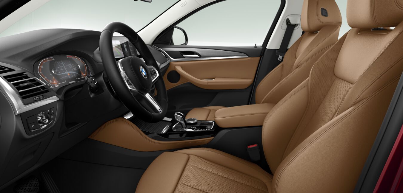 BMW BMW X im Innenraum seitlich