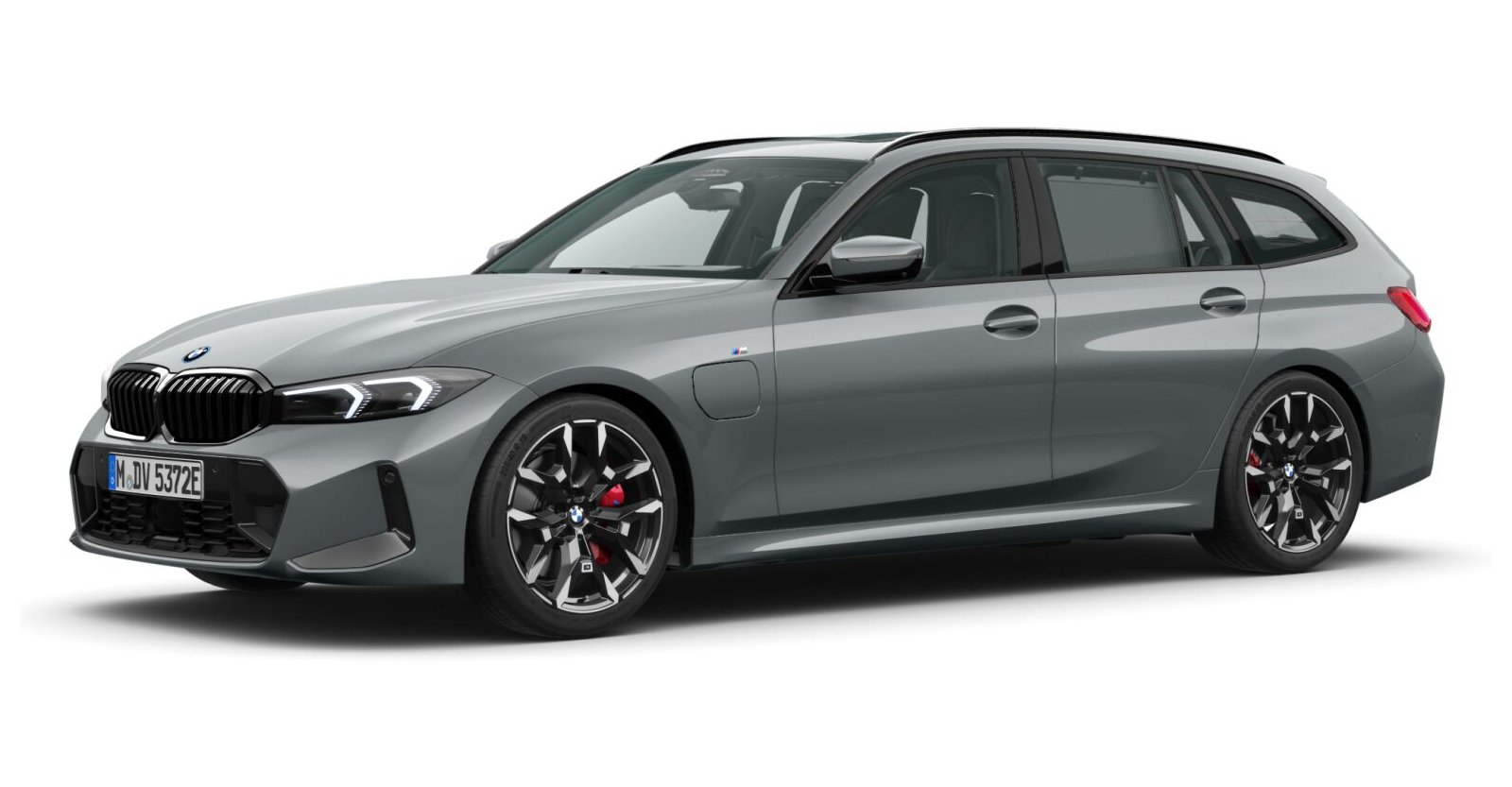 BMW BMW 3er in Grau von vorne BMW BMW 3er in Grau von vorne