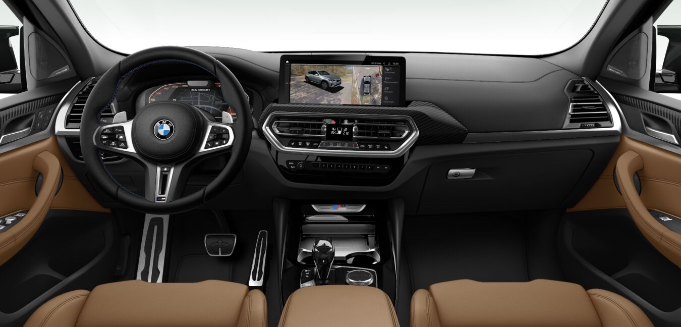 BMW BMW X im Innenraum von vorne