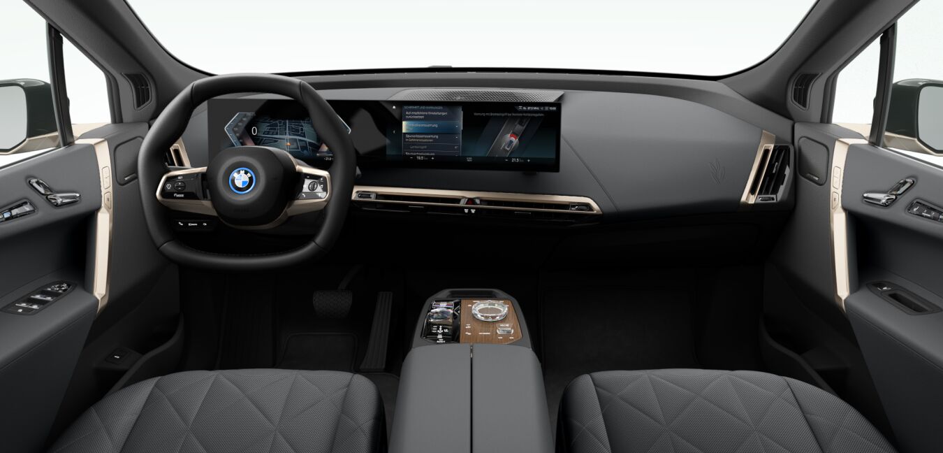 BMW BMW I im Innenraum von vorne