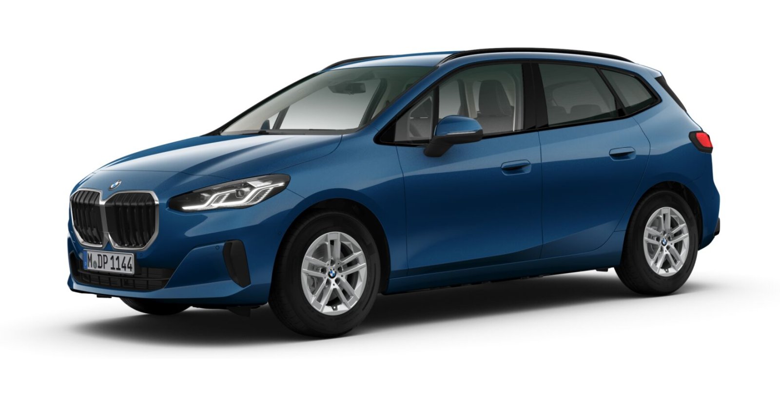 BMW BMW 2er in Blau von vorne