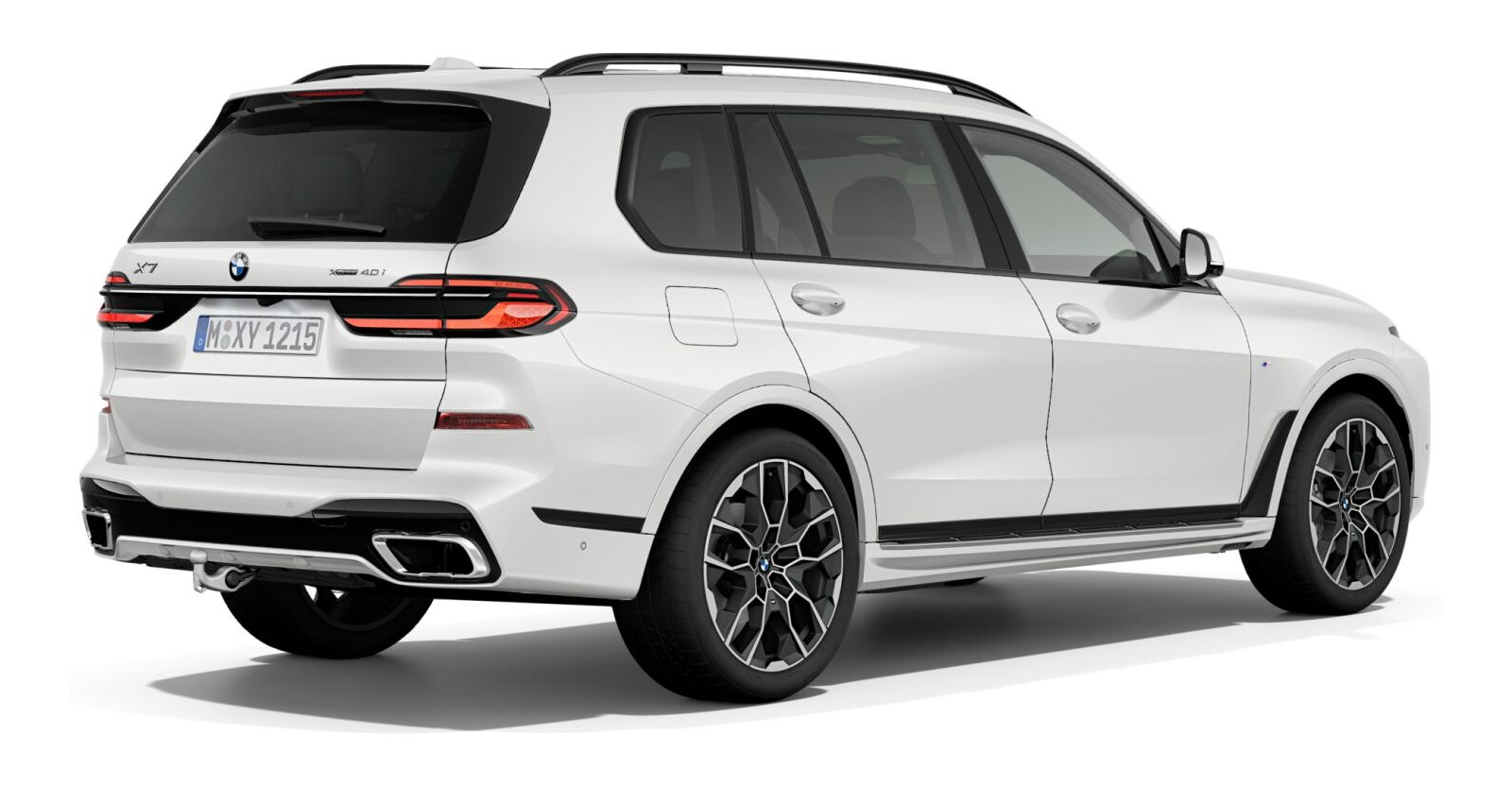 BMW BMW X in Weiß von hinten