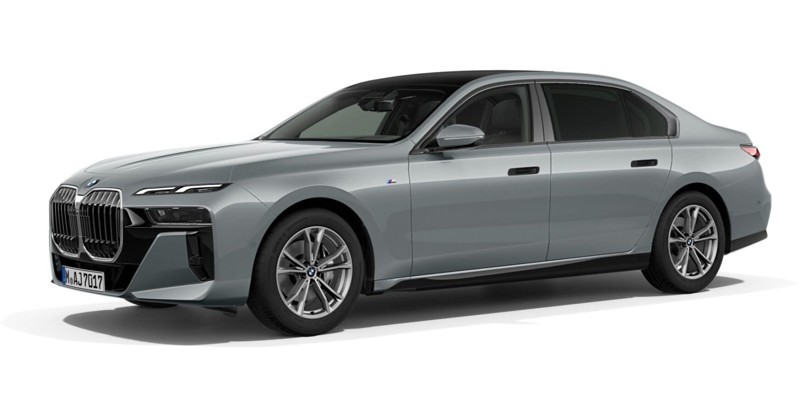 BMW BMW 7er in Grau von vorne BMW BMW 7er in Grau von vorne