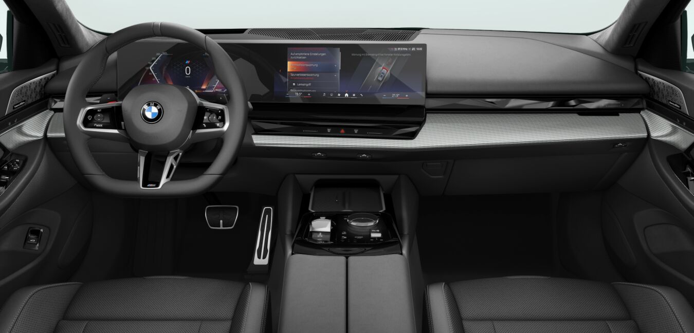 BMW BMW 5er im Innenraum von vorne BMW BMW 5er im Innenraum von vorne