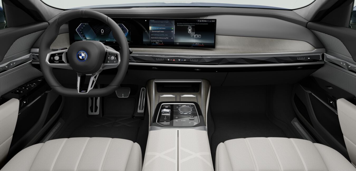 BMW BMW I im Innenraum von vorne BMW BMW I im Innenraum von vorne