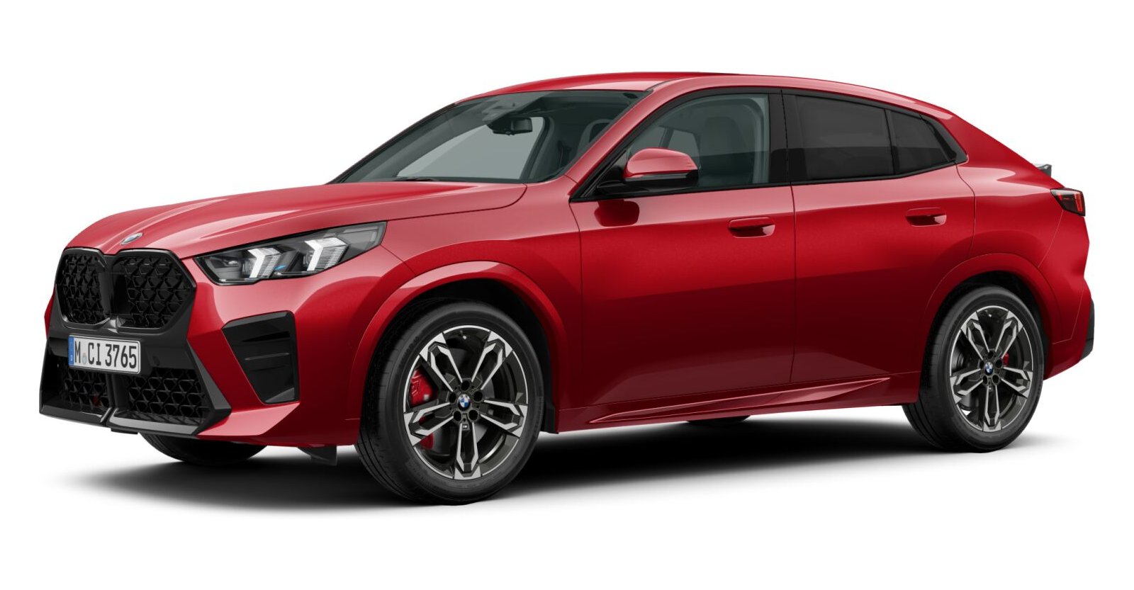 BMW BMW X in Rot von vorne