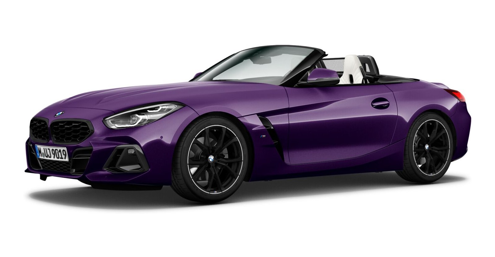 BMW BMW Z in Blau von vorne