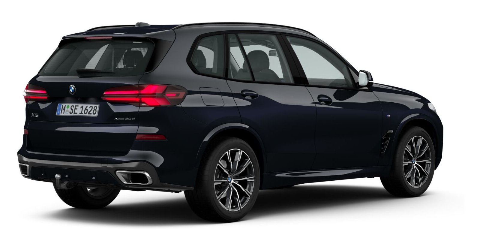 BMW BMW X in Schwarz von hinten BMW BMW X in Schwarz von hinten