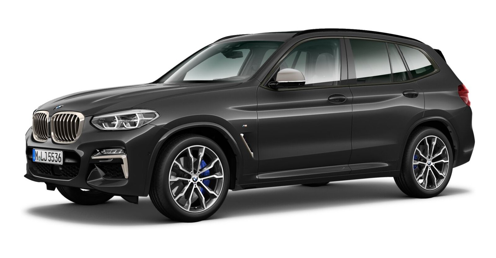 BMW BMW X in Grau von vorne BMW BMW X in Grau von vorne