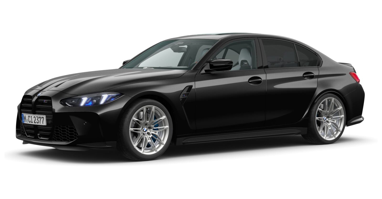 BMW BMW M in Schwarz von vorne
