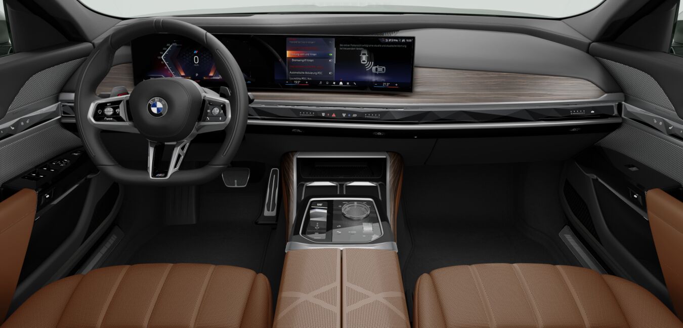 BMW BMW 7er im Innenraum von vorne BMW BMW 7er im Innenraum von vorne