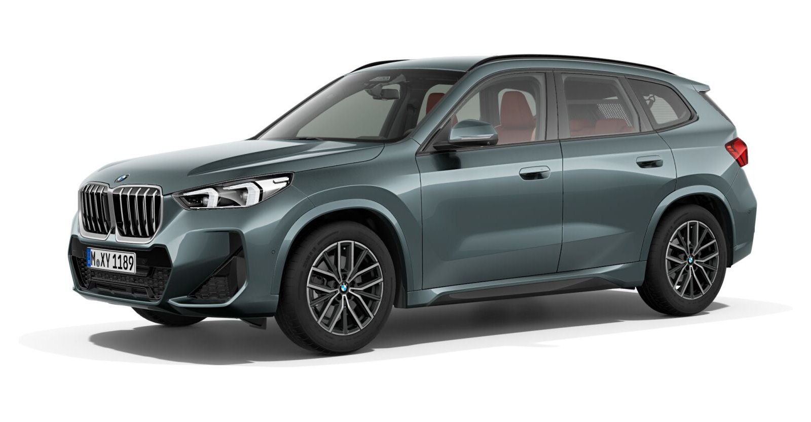 BMW BMW X in Grün von vorne BMW BMW X in Grün von vorne