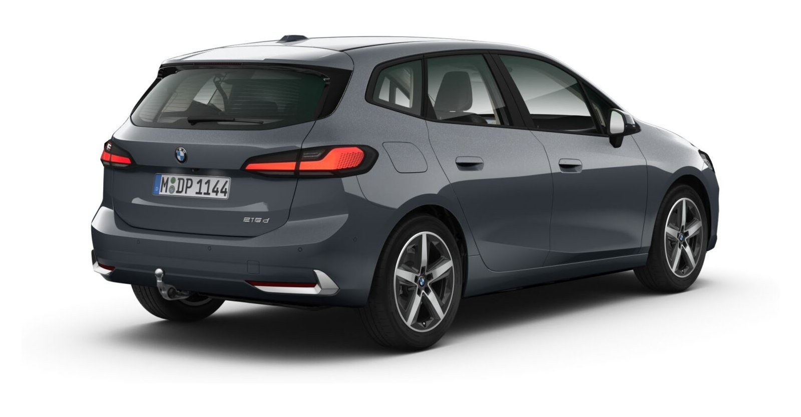 BMW BMW 2er in Grau von hinten BMW BMW 2er in Grau von hinten