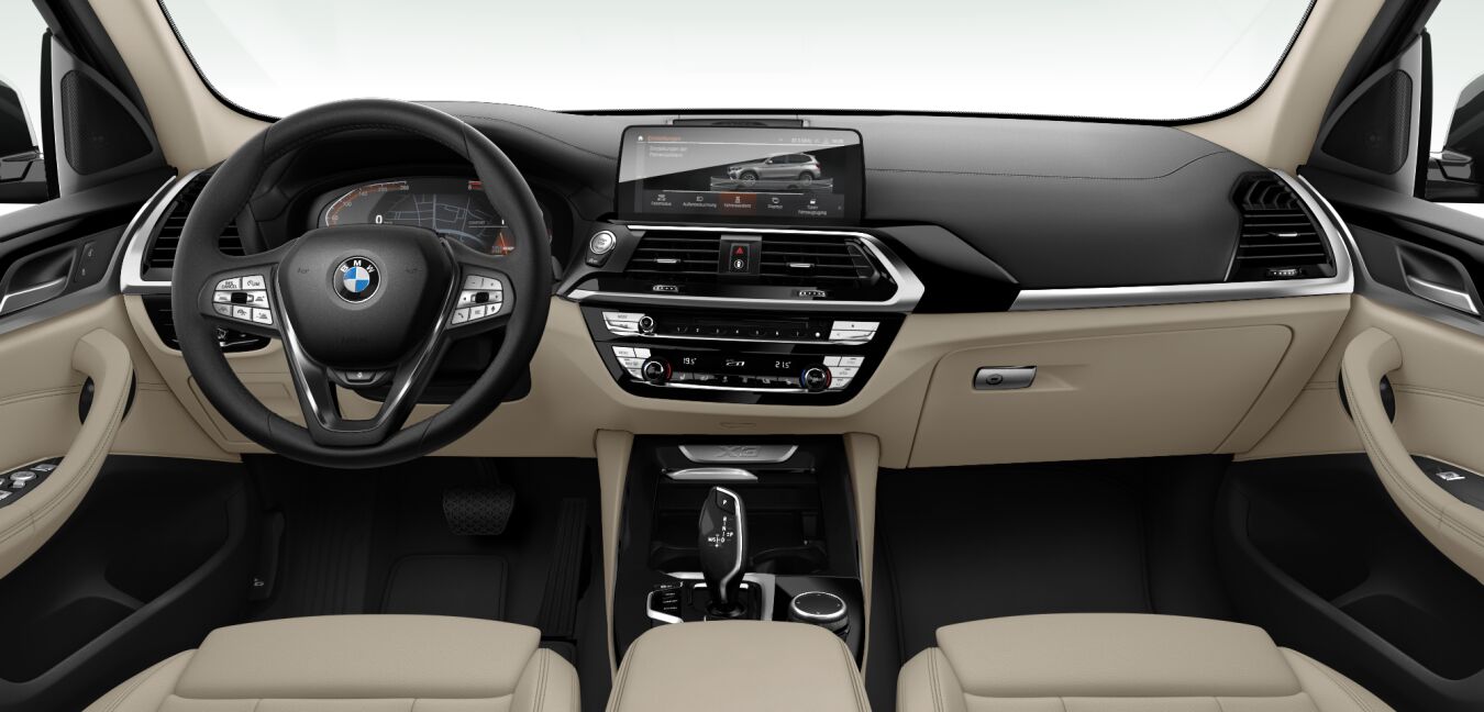 BMW BMW X im Innenraum von vorne BMW BMW X im Innenraum von vorne