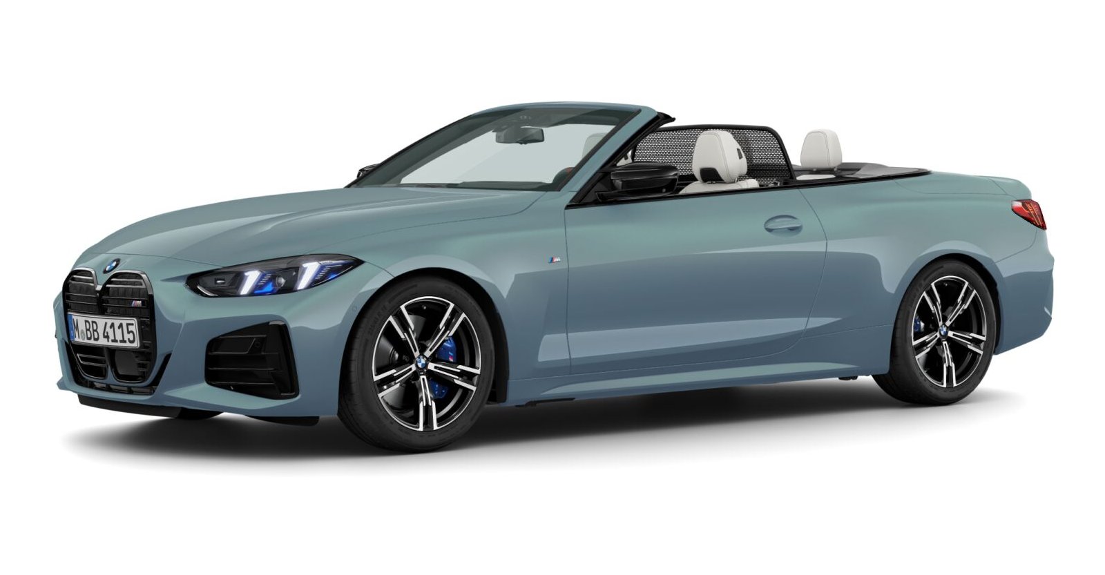 BMW BMW 4er in Grün von vorne