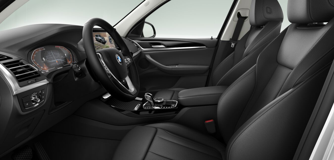 BMW BMW X im Innenraum seitlich
