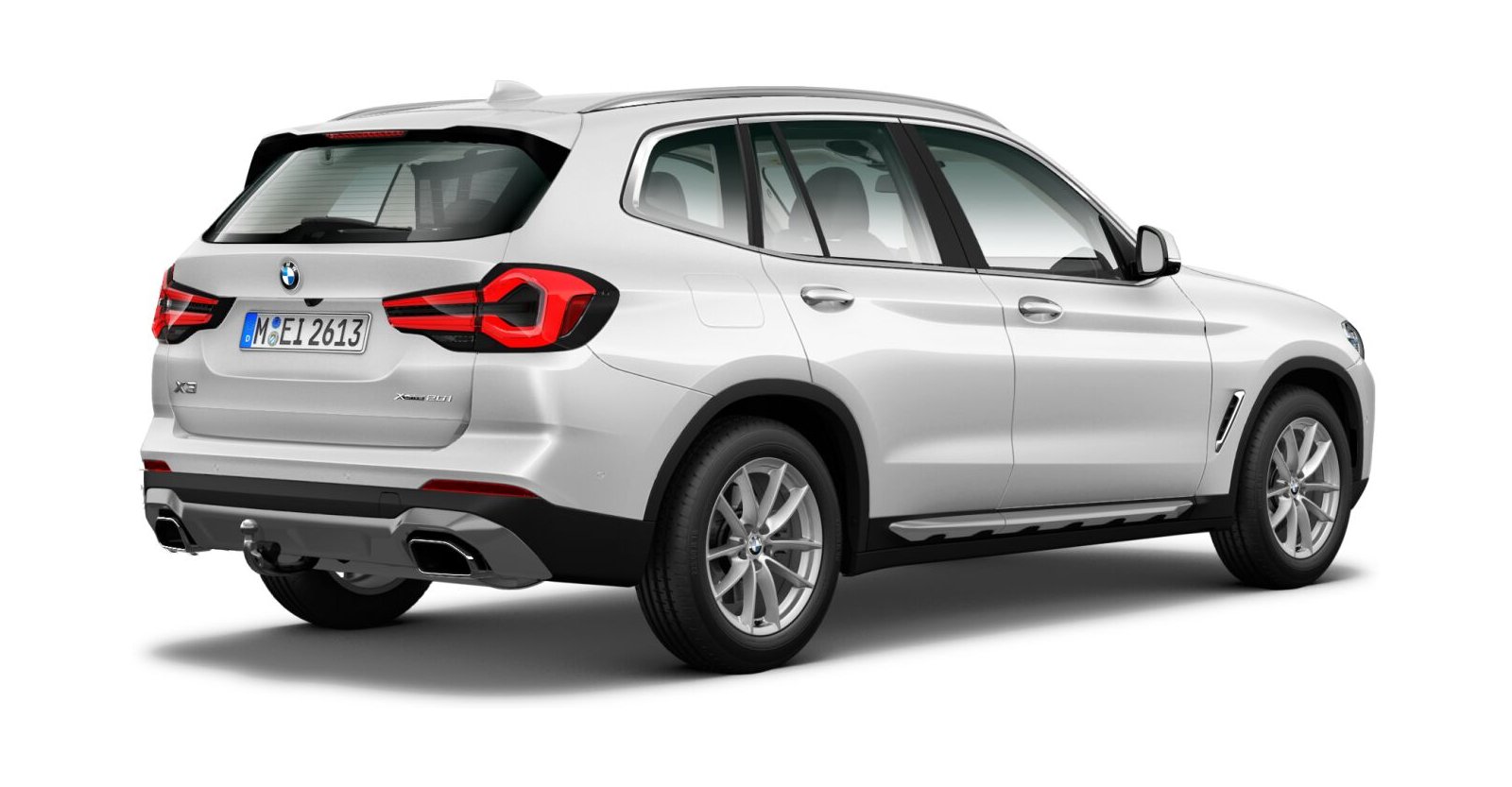 BMW BMW X in Weiß von hinten