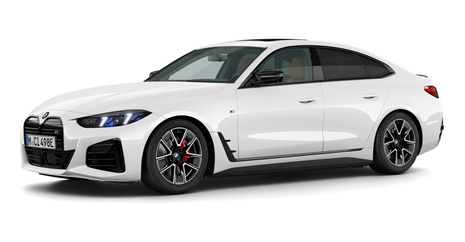 BMW BMW I in Weiß von vorne