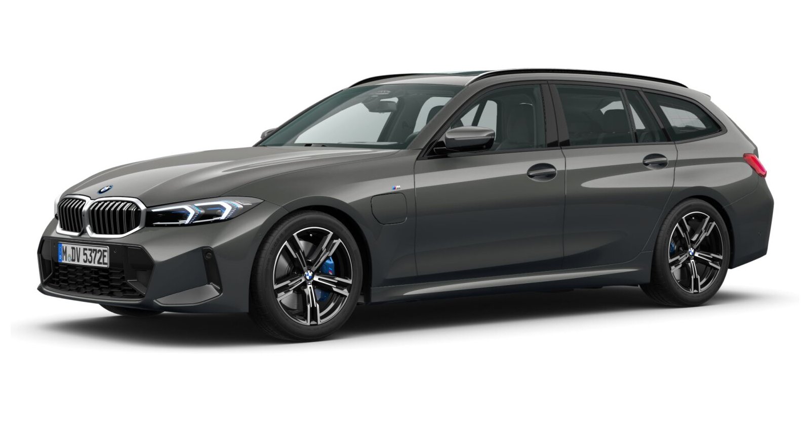 BMW BMW 3er in Grau von vorne