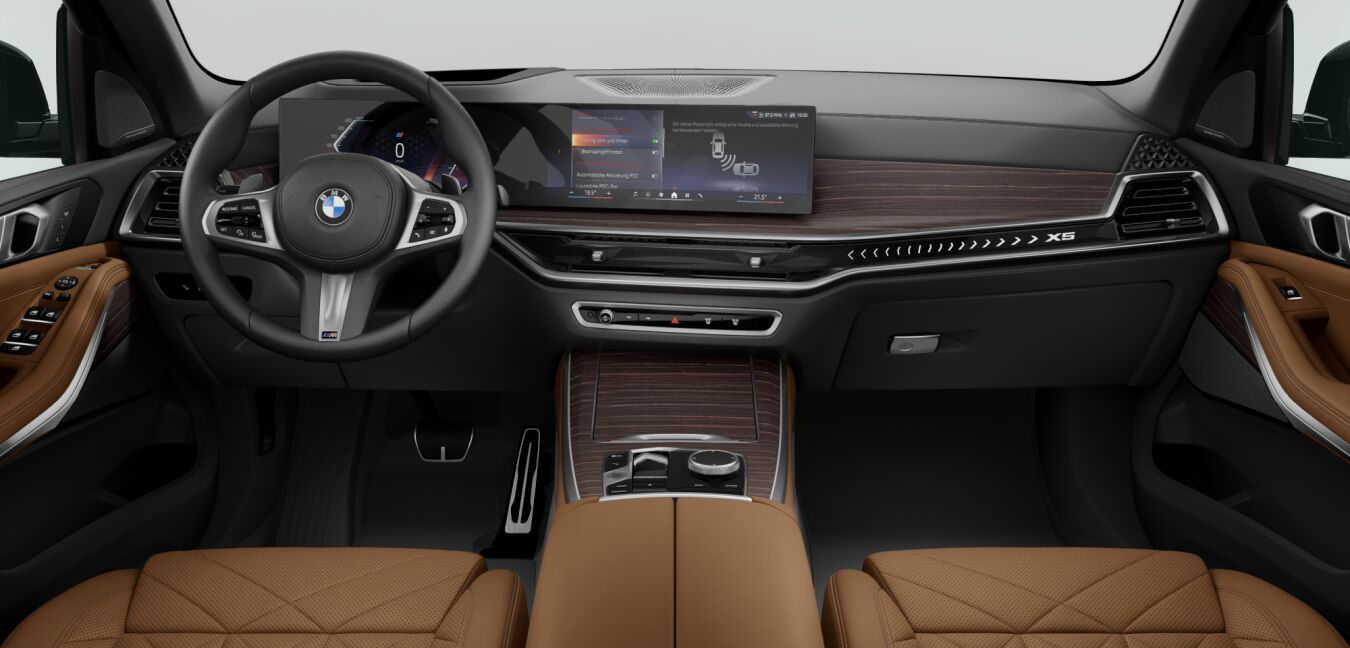 BMW BMW X im Innenraum von vorne