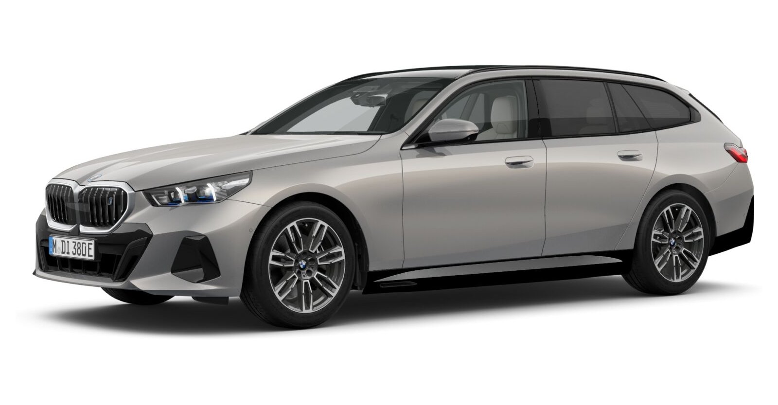 BMW BMW I in Grau von vorne