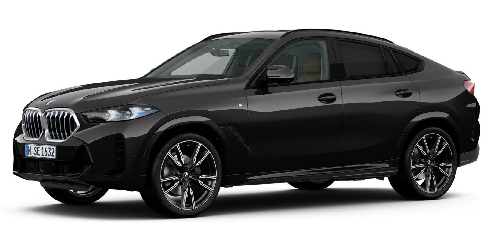 BMW BMW X in Schwarz von vorne BMW BMW X in Schwarz von vorne