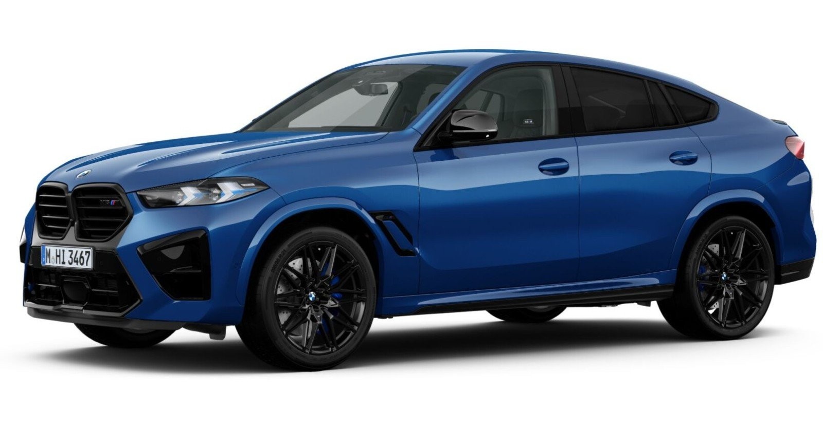 BMW BMW M in Blau von vorne BMW BMW M in Blau von vorne