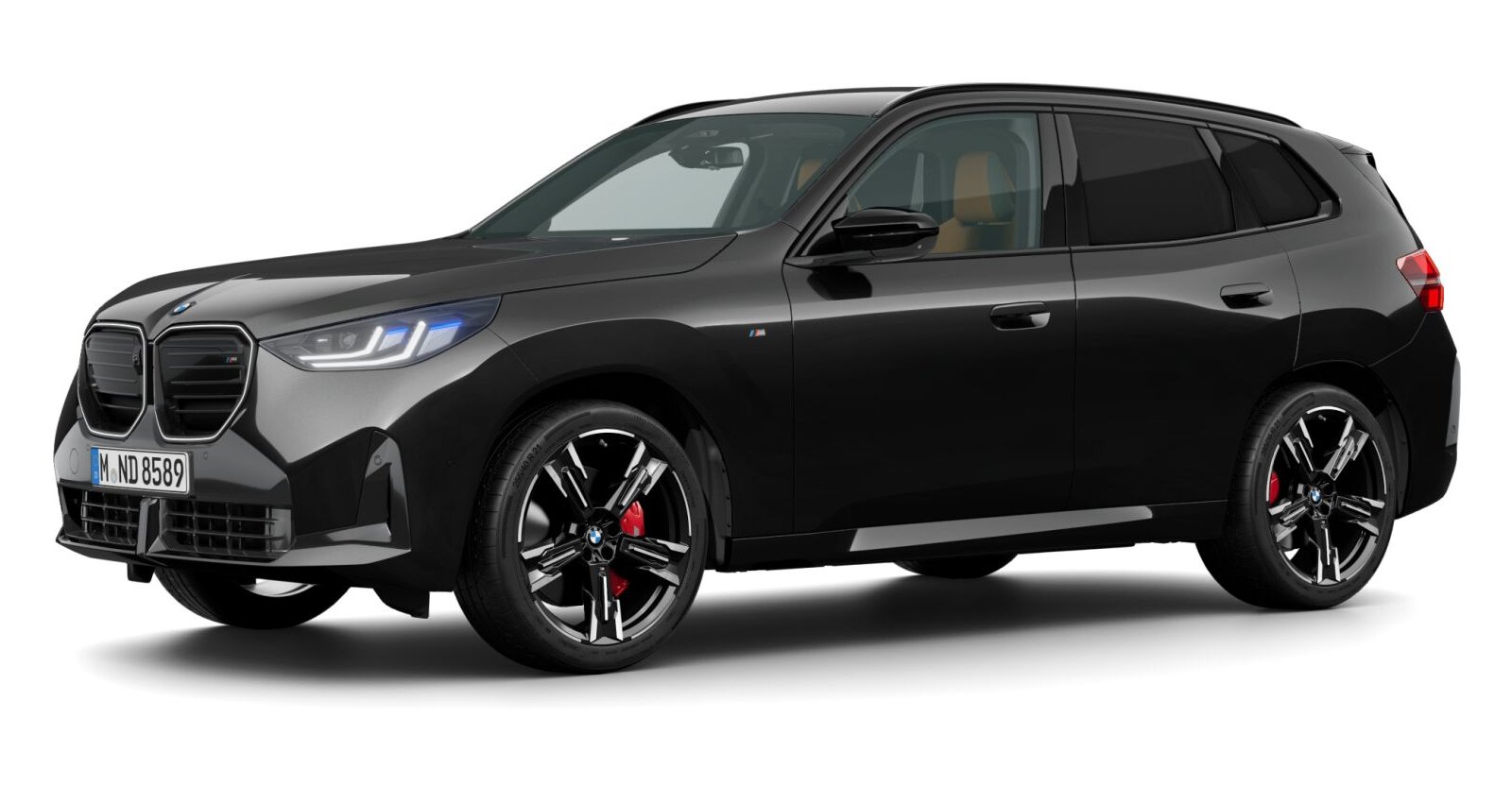 BMW BMW X in Schwarz von vorne