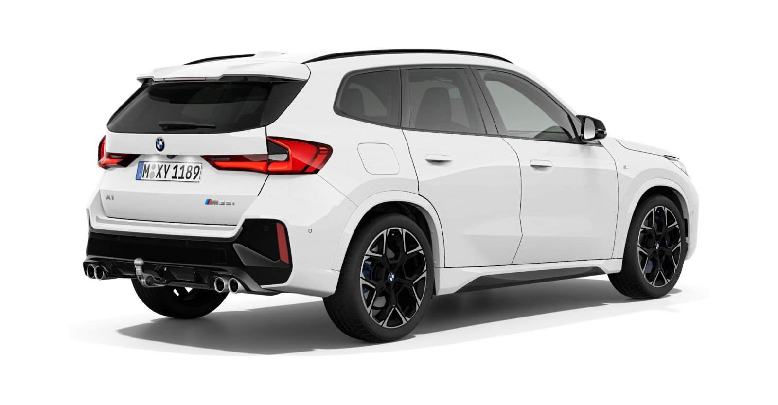 BMW BMW X in Weiß von hinten