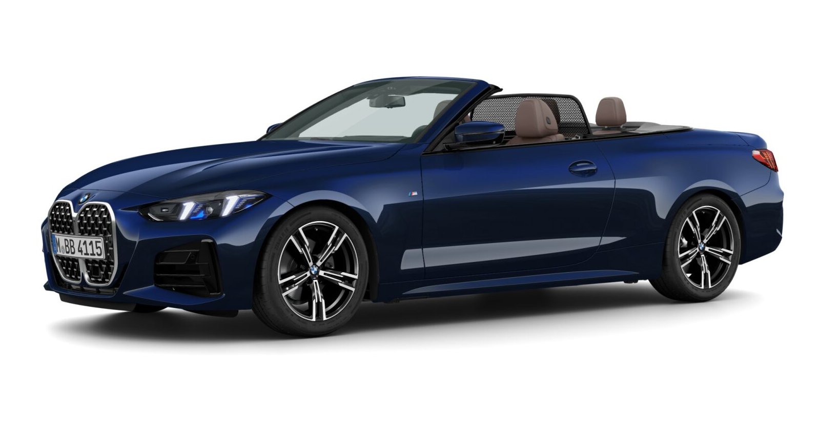 BMW BMW 4er in Blau von vorne