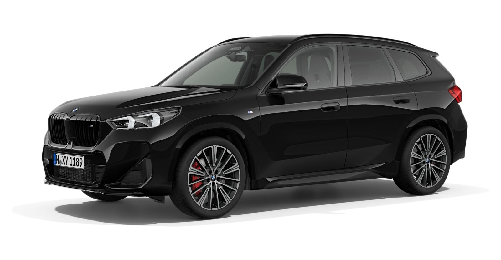 BMW BMW X in Schwarz von vorne