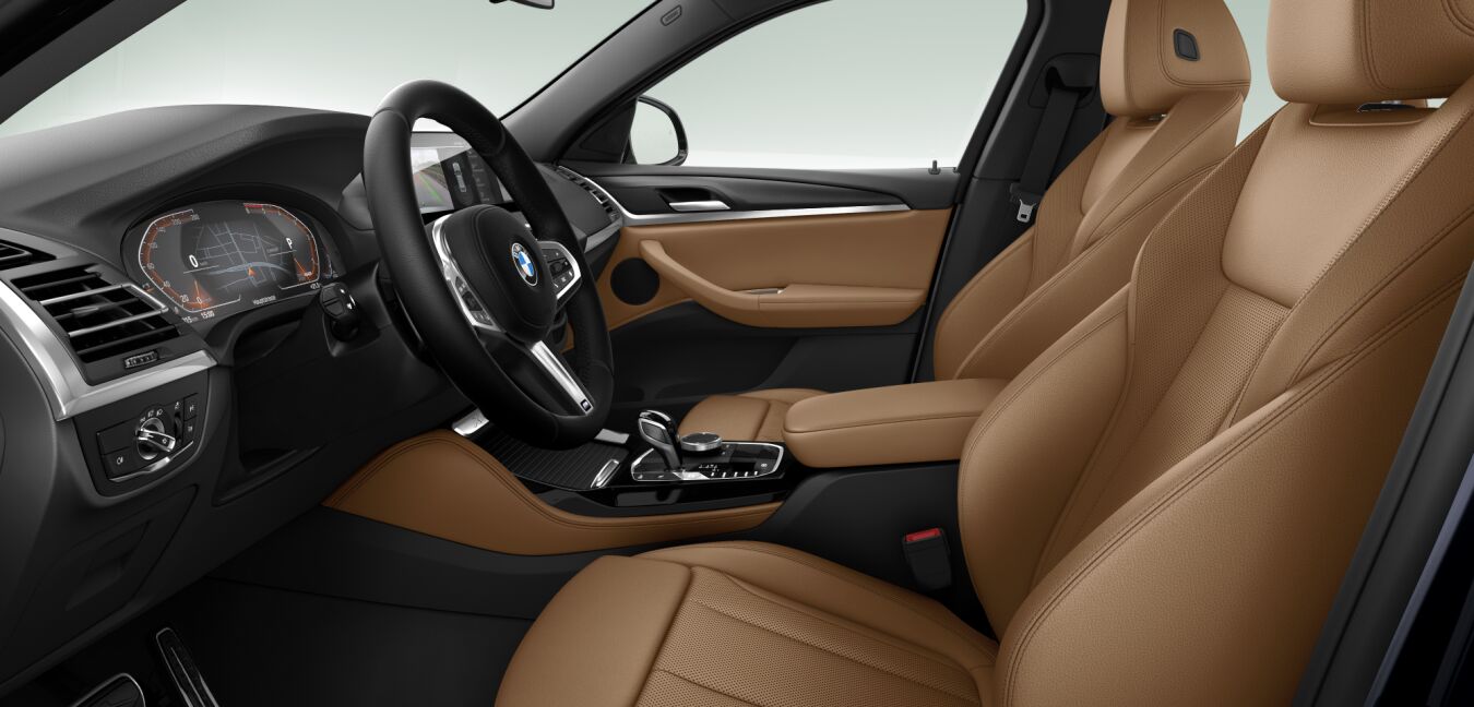 BMW BMW X im Innenraum seitlich