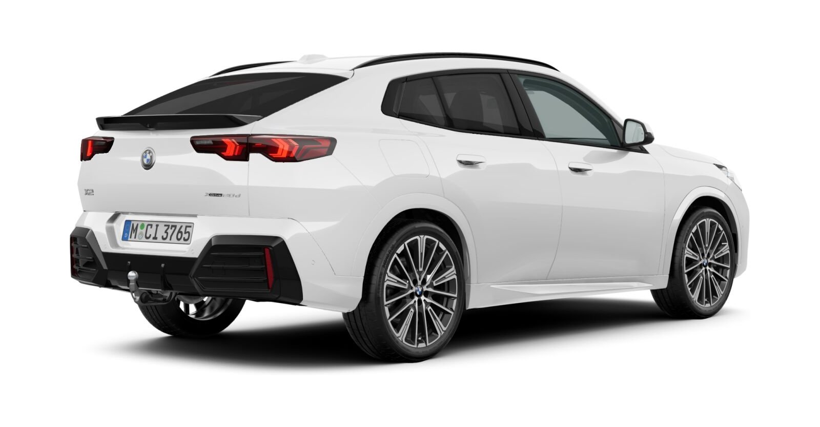 BMW BMW X in Weiß von hinten