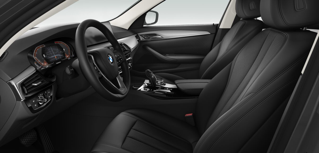 BMW BMW 5er im Innenraum seitlich