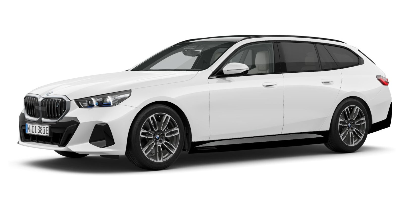 BMW BMW I in Weiß von vorne
