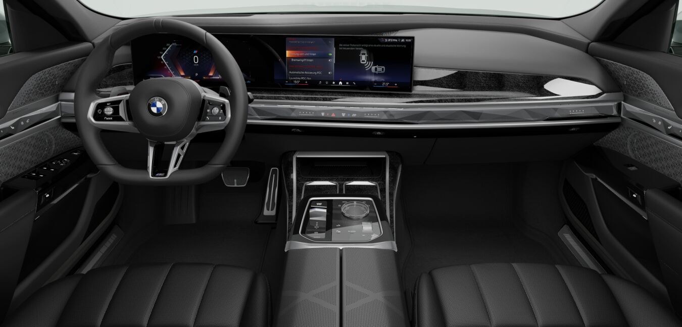 BMW BMW 7er im Innenraum von vorne