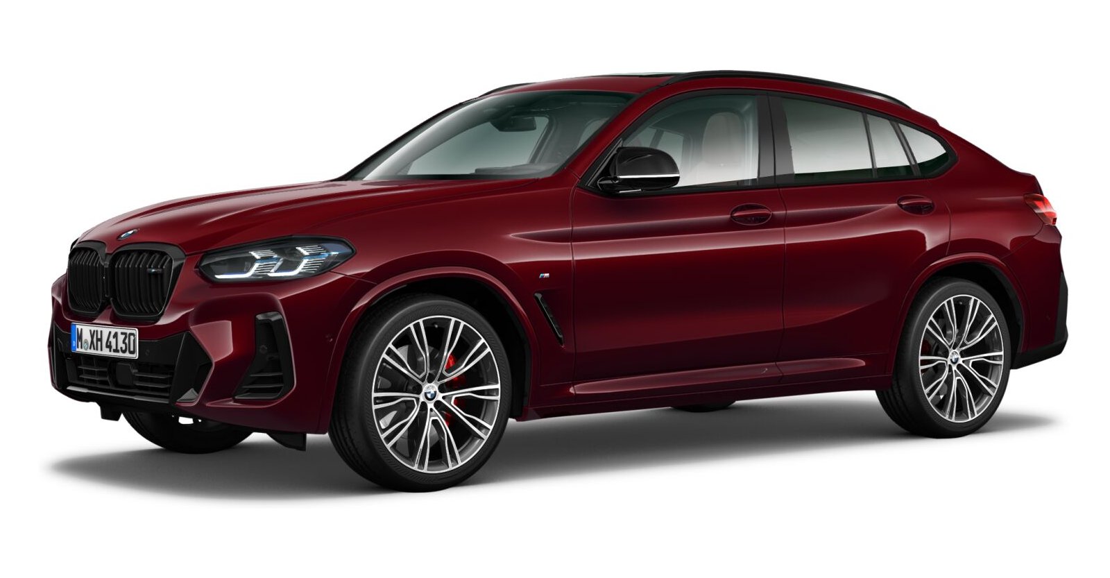 BMW BMW X in Rot von vorne BMW BMW X in Rot von vorne