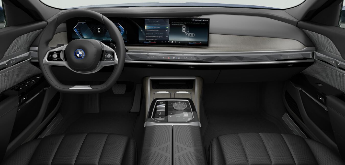 BMW BMW 7er im Innenraum von vorne BMW BMW 7er im Innenraum von vorne