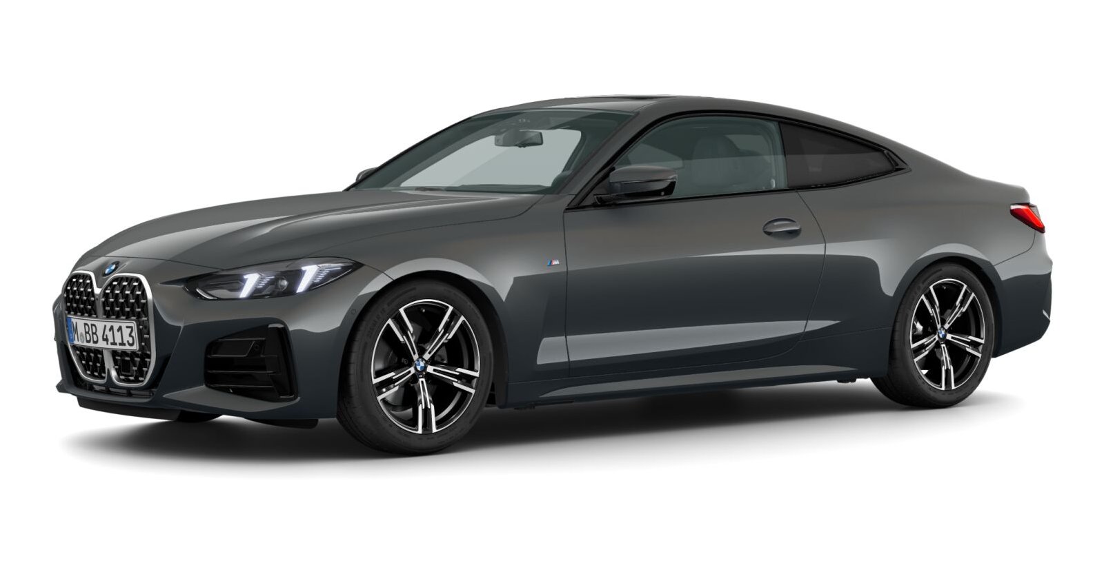 BMW BMW 4er in Grau von vorne