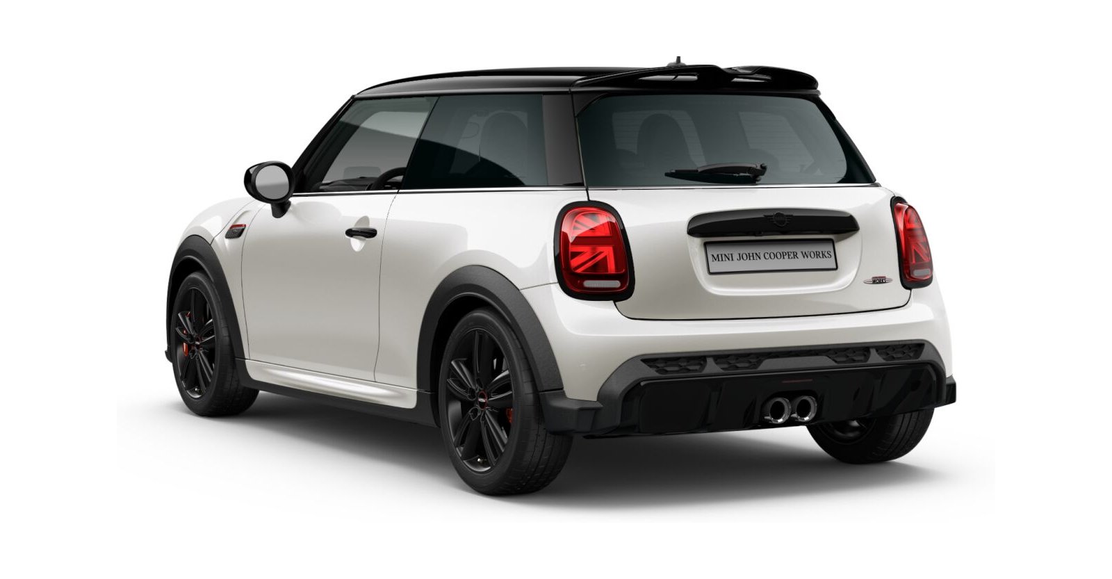 MINI MINI 3-Türer in Weiß von hinten