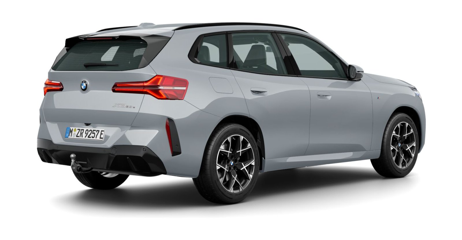 BMW BMW X in Grau von hinten