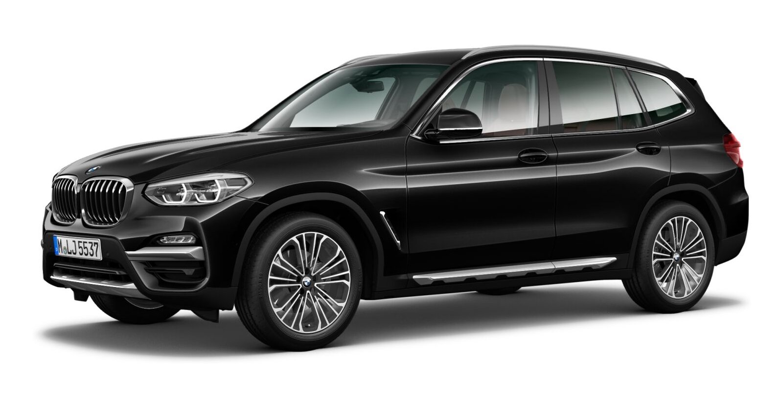 BMW BMW X in Schwarz von vorne BMW BMW X in Schwarz von vorne