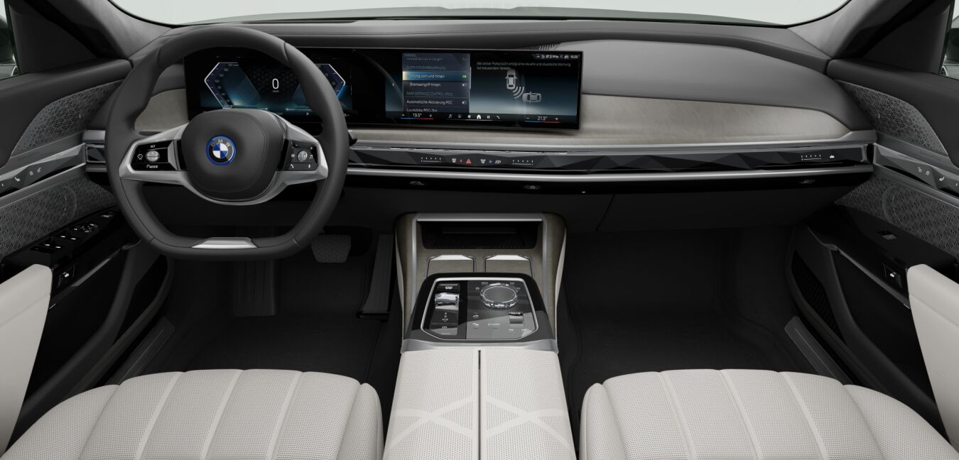 BMW BMW I im Innenraum von vorne BMW BMW I im Innenraum von vorne