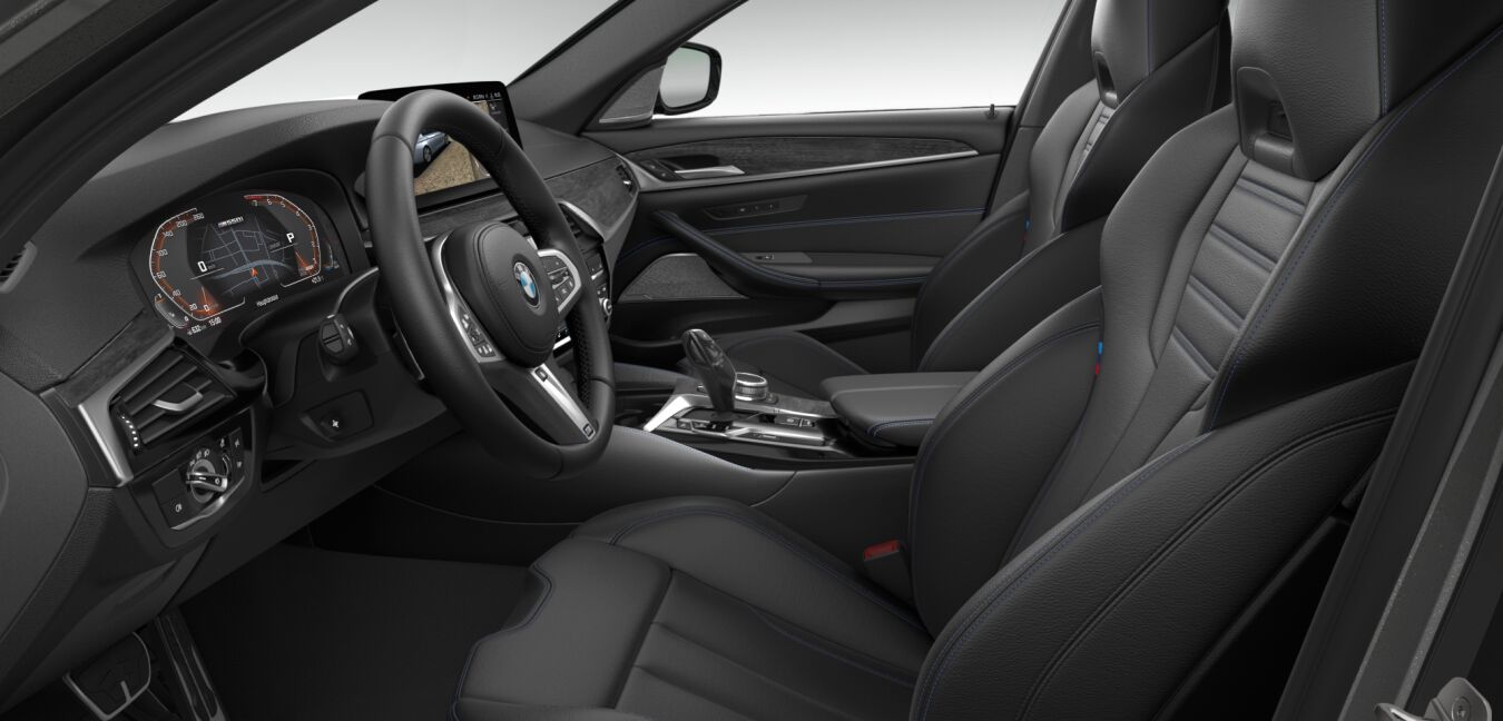 BMW BMW 5er im Innenraum seitlich