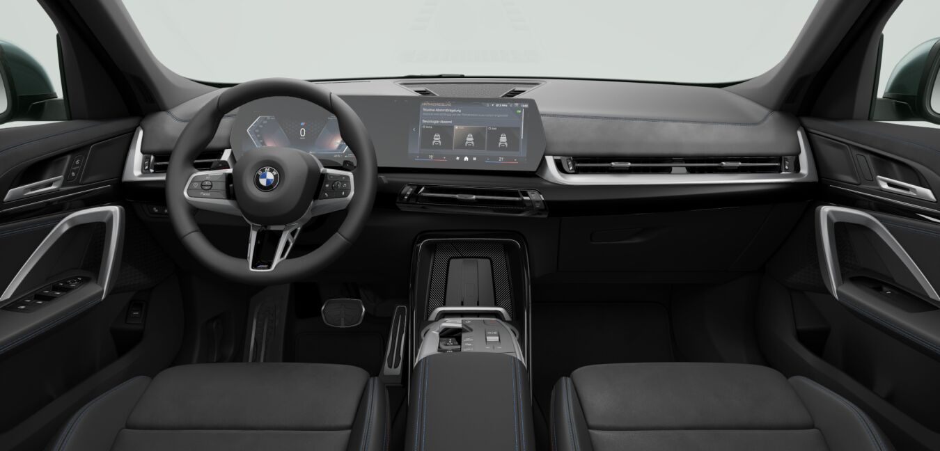 BMW BMW X im Innenraum von vorne