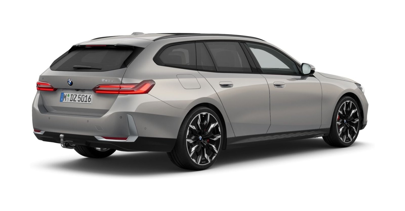 BMW BMW 5er in Grau von hinten BMW BMW 5er in Grau von hinten