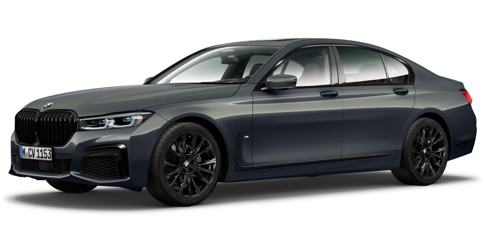 BMW BMW 7er in Grau von vorne BMW BMW 7er in Grau von vorne