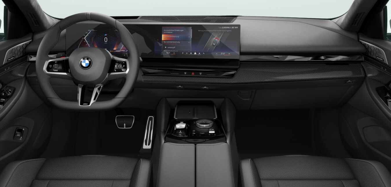 BMW BMW 5er im Innenraum von vorne