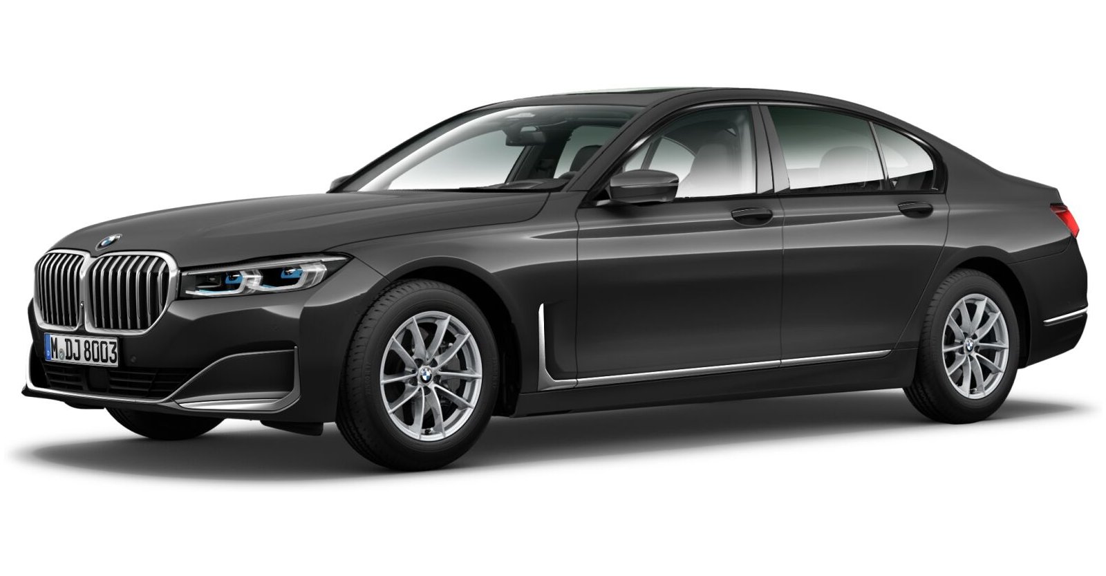 BMW BMW 7er in Grau von vorne BMW BMW 7er in Grau von vorne
